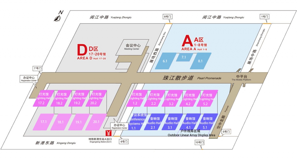 官方发布！万众期待的2026年GETshow展位图正式对外公布！#4月6日，我们在广交会展馆A&D区见！